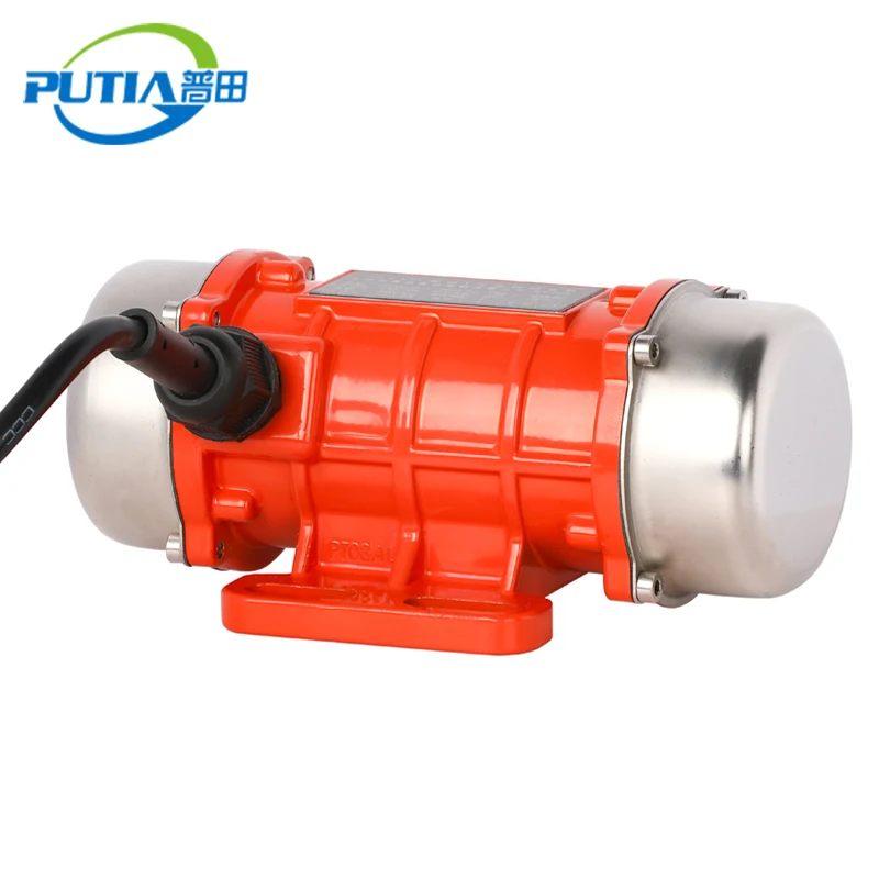 Putian Industrial Vibration Motor High Frequency Vibrator Small Motor AC 220V 380V Dewatering Screen Miniature