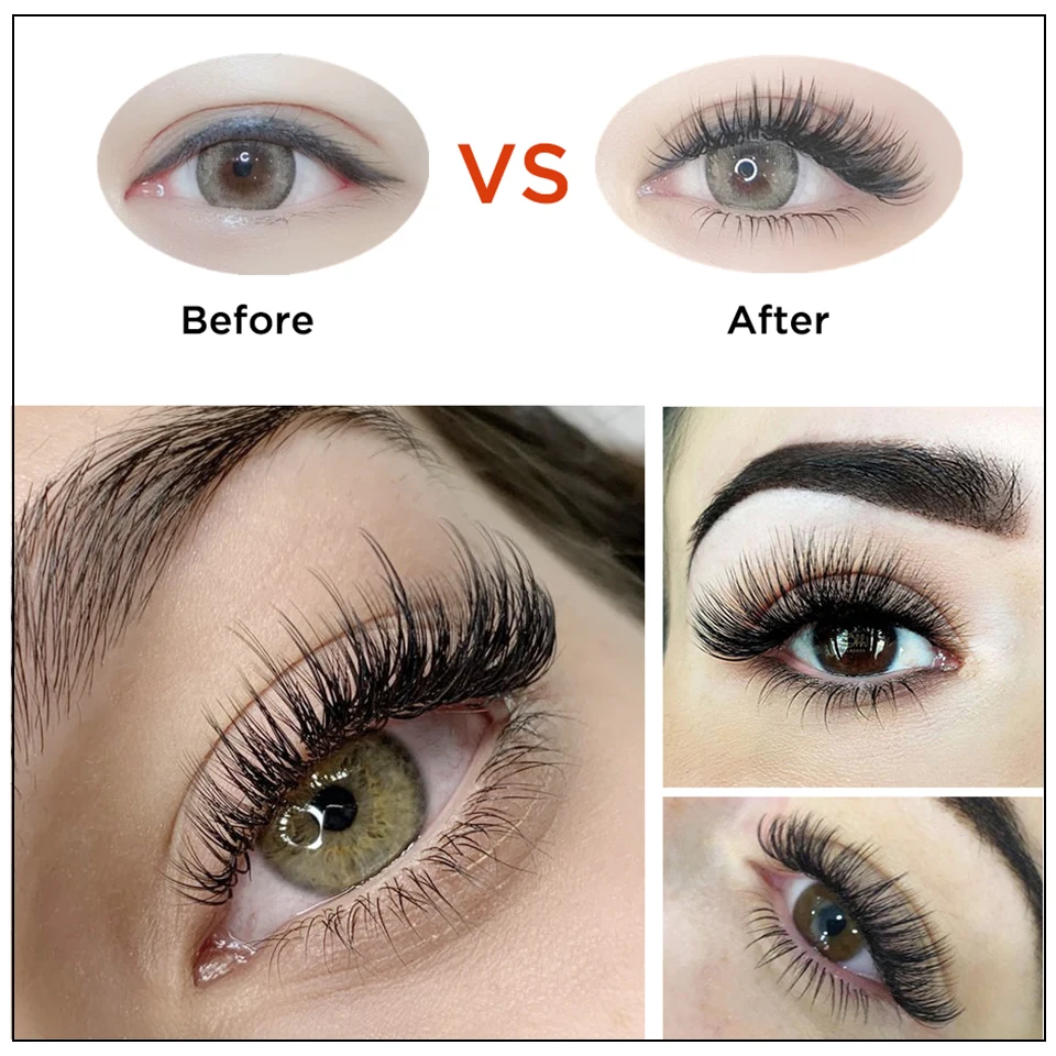 Lashprofessor Bottom Lash Extensions Mix 5 6 7 mm unter der Wimpern Kurze natürliche B/C/D Curl Flase Wimpern Make-up Maquillaje Cilios