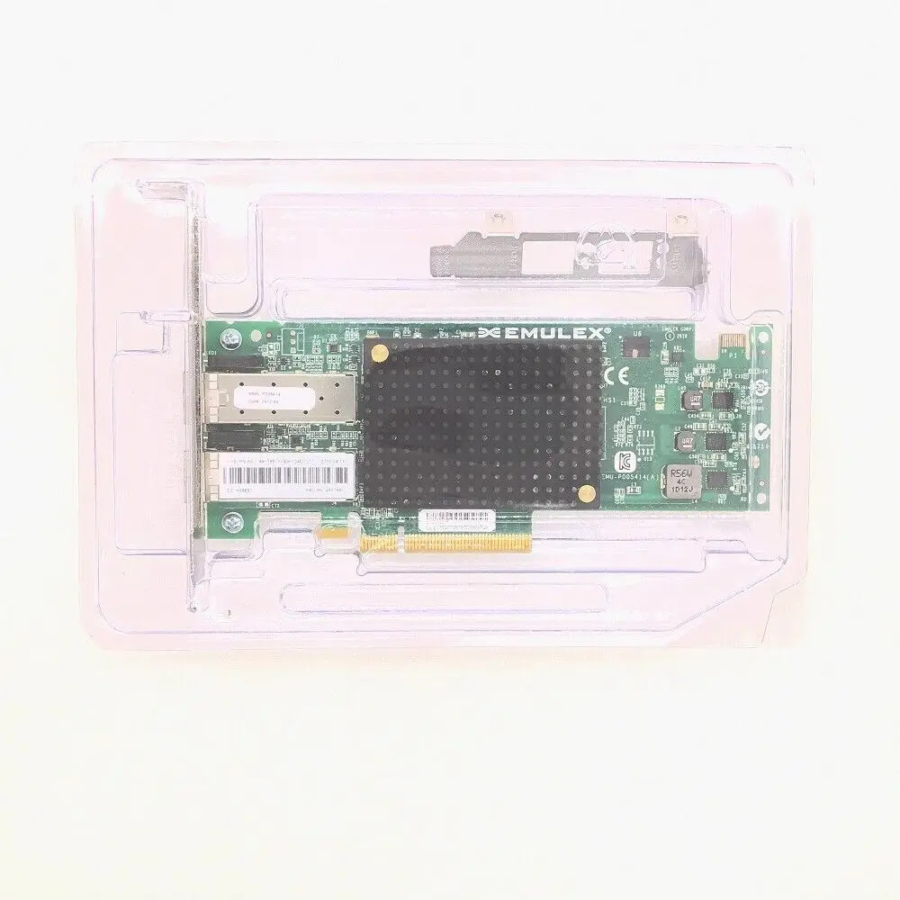 Emulex OCE11102 2-Port 10Gb SFP+ Adaptor Jaringan PCI-e P005414 dengan 10GB SFP-