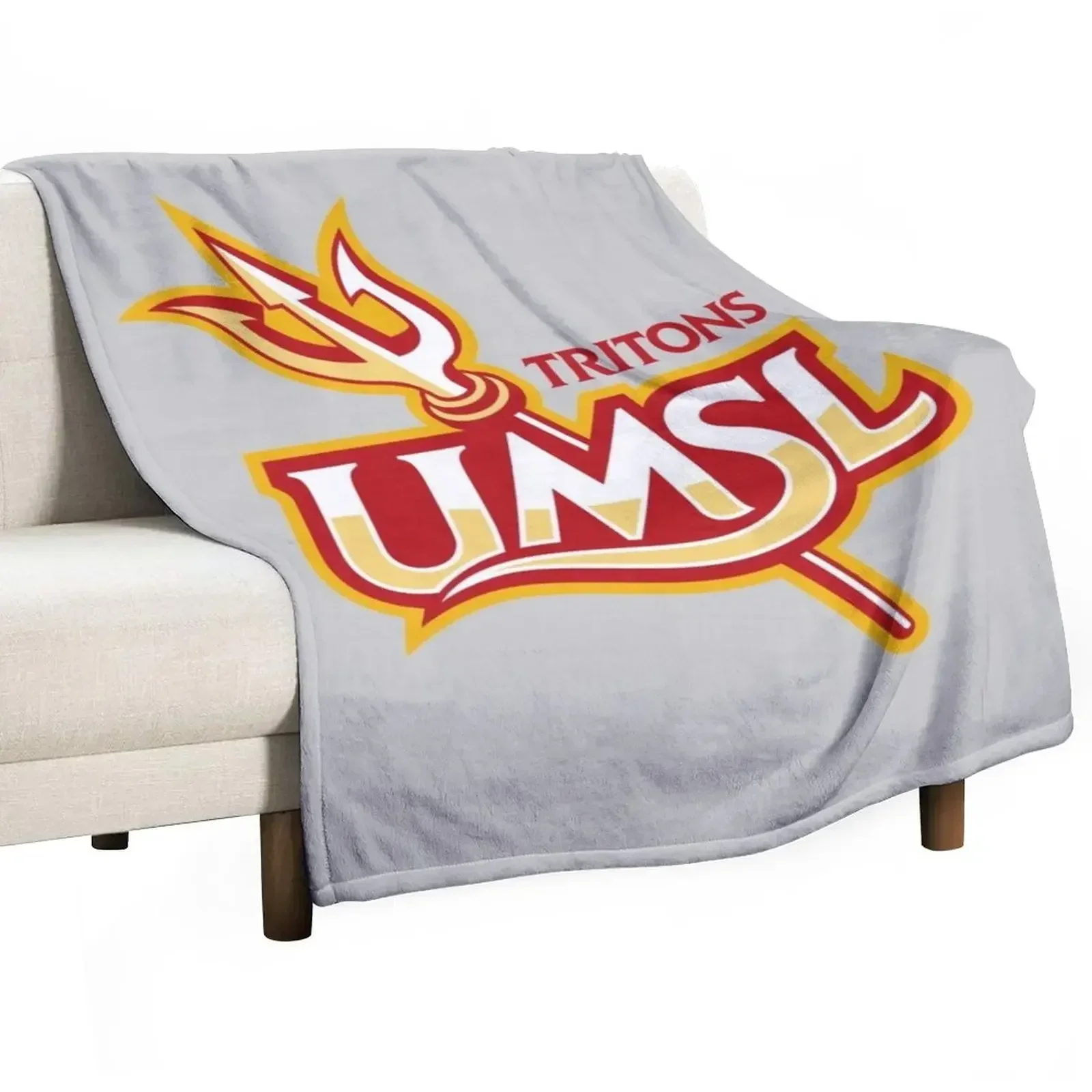 UMSL of Tritons Throw Blanket Moving Decorative Beds Blankets