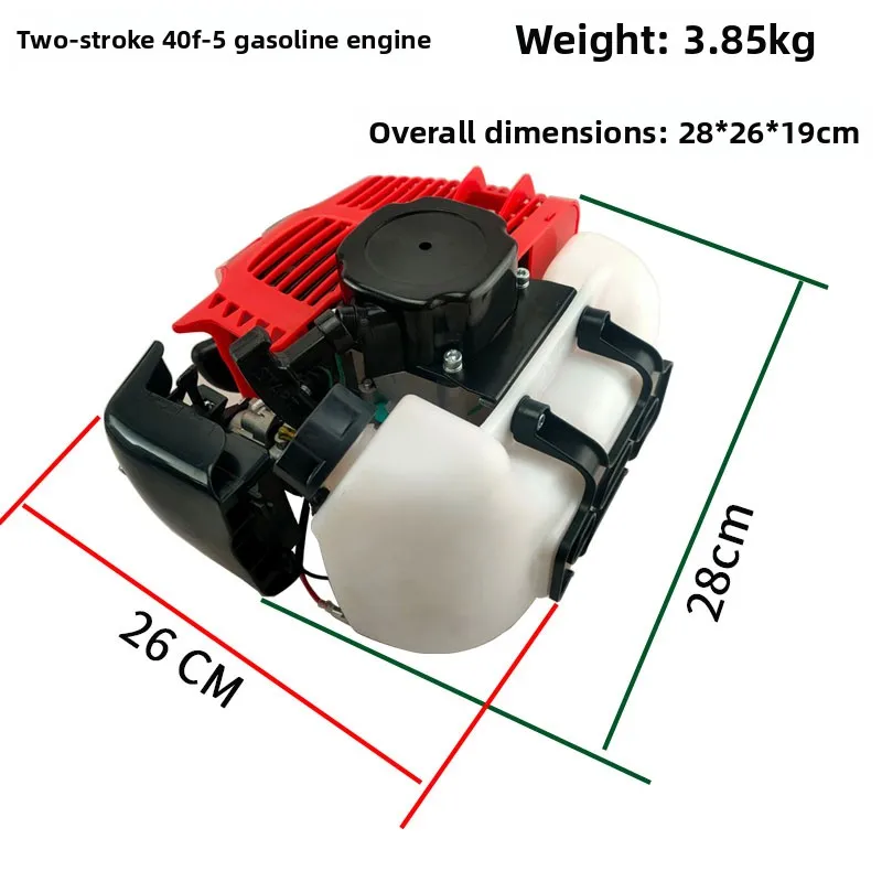 Engine parts For the external propeller of the 40F-5 two-stroke micro-tiller power boat