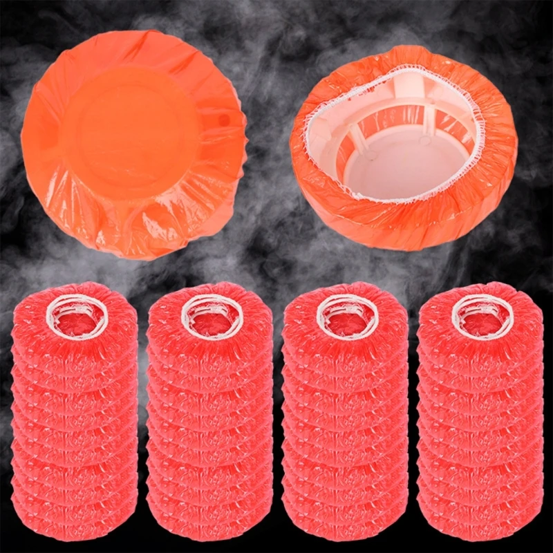 P0UA 100pcs Smokes Detector Dust Guard Disposable Alarm Covers Easy to Identify