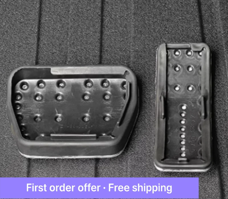 

For JETOUR Traveler T2 2023-2024 Automotive Interior Decoration Parts Auto Alloy Material Anti-skid Brake Accelerator Pedal Fit
