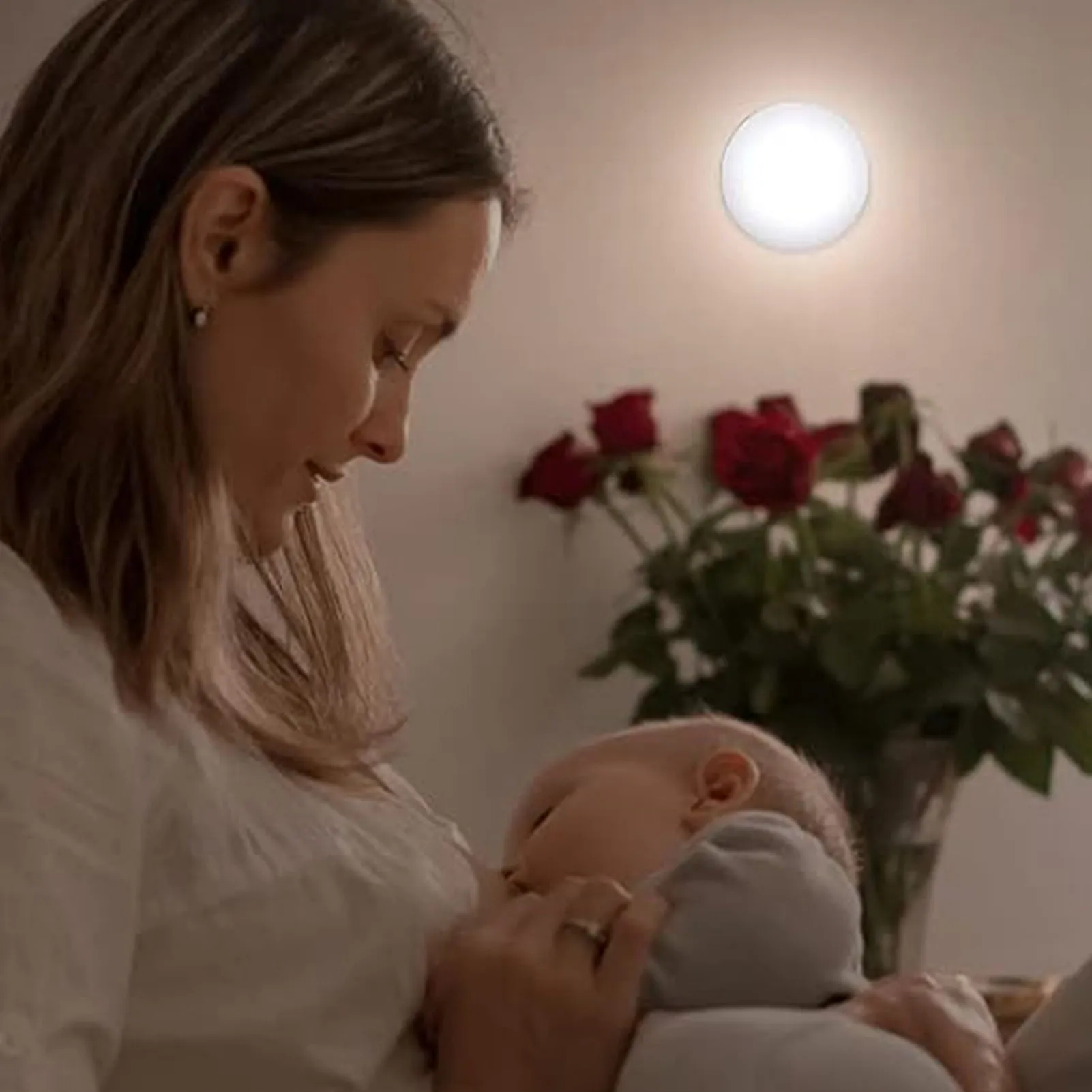 ZK30 Motion Sensor Night Light Professional High Brightness 360 Degree Adjustable Angle Rechargeable LED Night Light