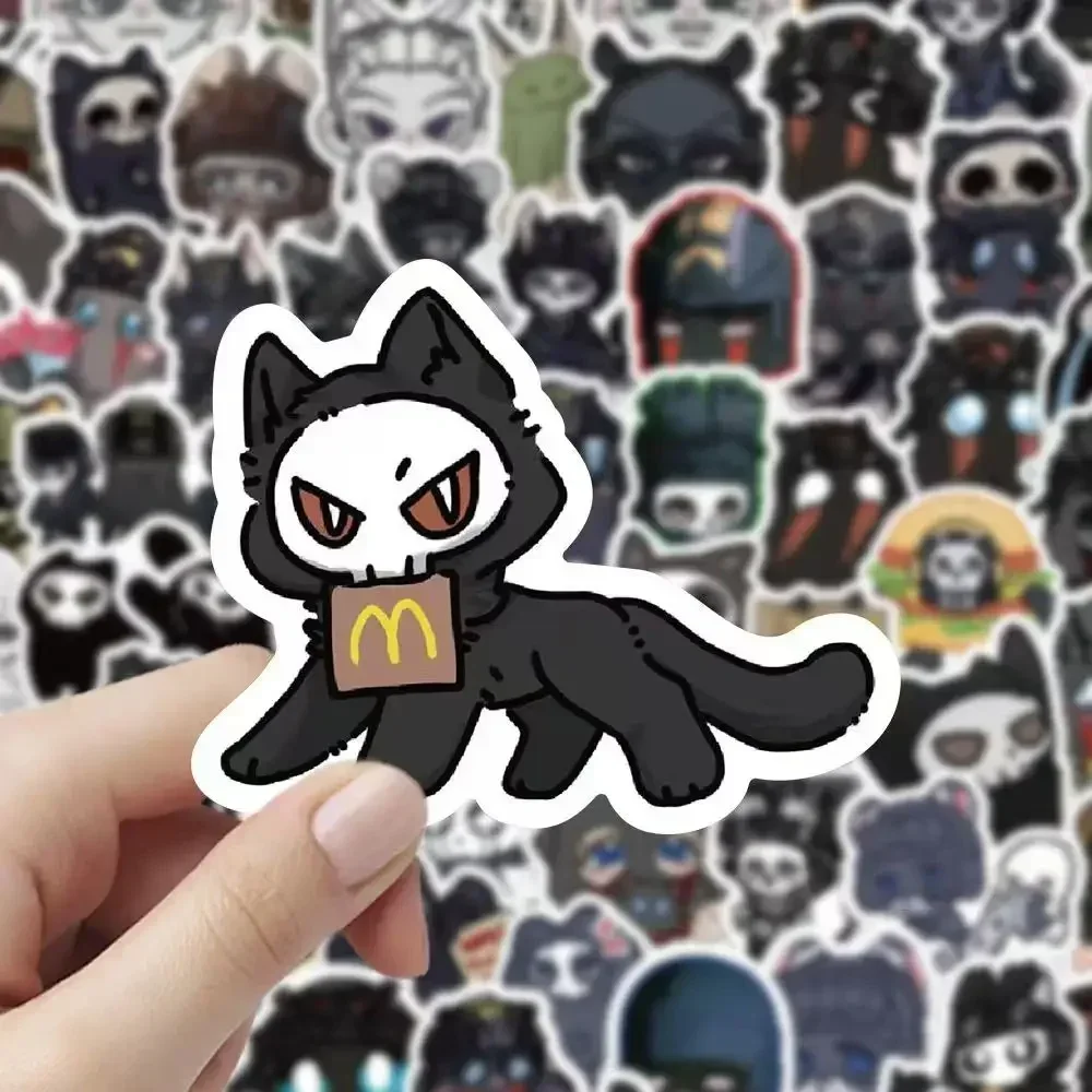 100pcs Game Call of Duty Ghost Cartoon Graffiti Stickers Phone Guitar Laptop Notebook Suitcase Waterproof Sticker Kids