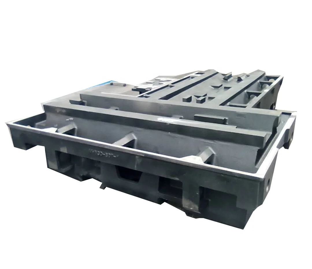 China OEM Gray Iron Casting Bed CNC Milling Carrying Bodies Machine Base Machine Plat Machine Tool Bed