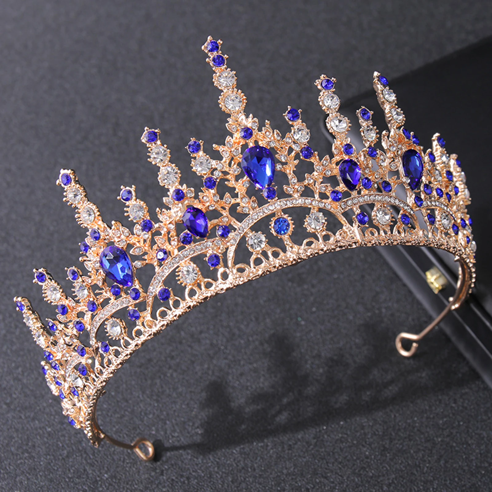 Crown Tiara With Diamond Setting Design Valentine's Day Gifts For Girls