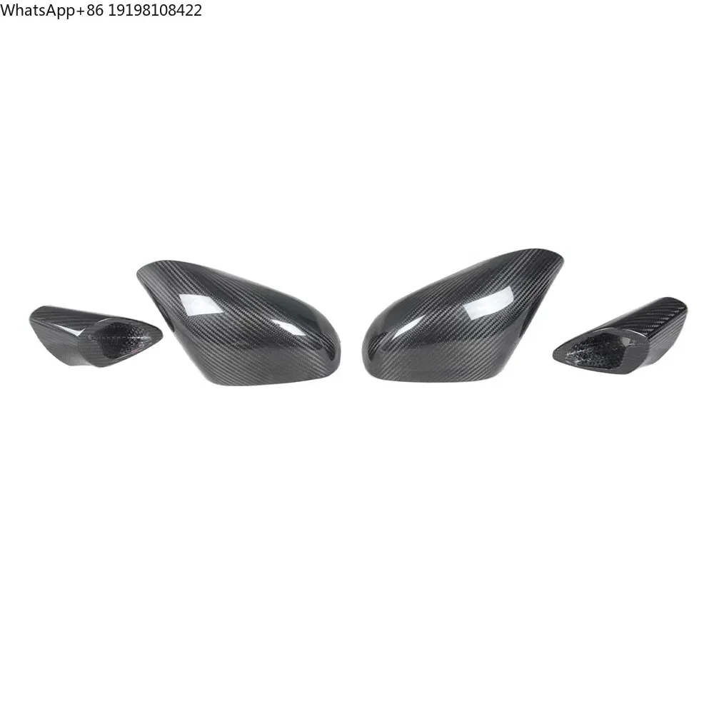 High Level Material Dry Carbon Fiber Mc20  Mirror Housing Mirror Cover for Maserati Mc20
