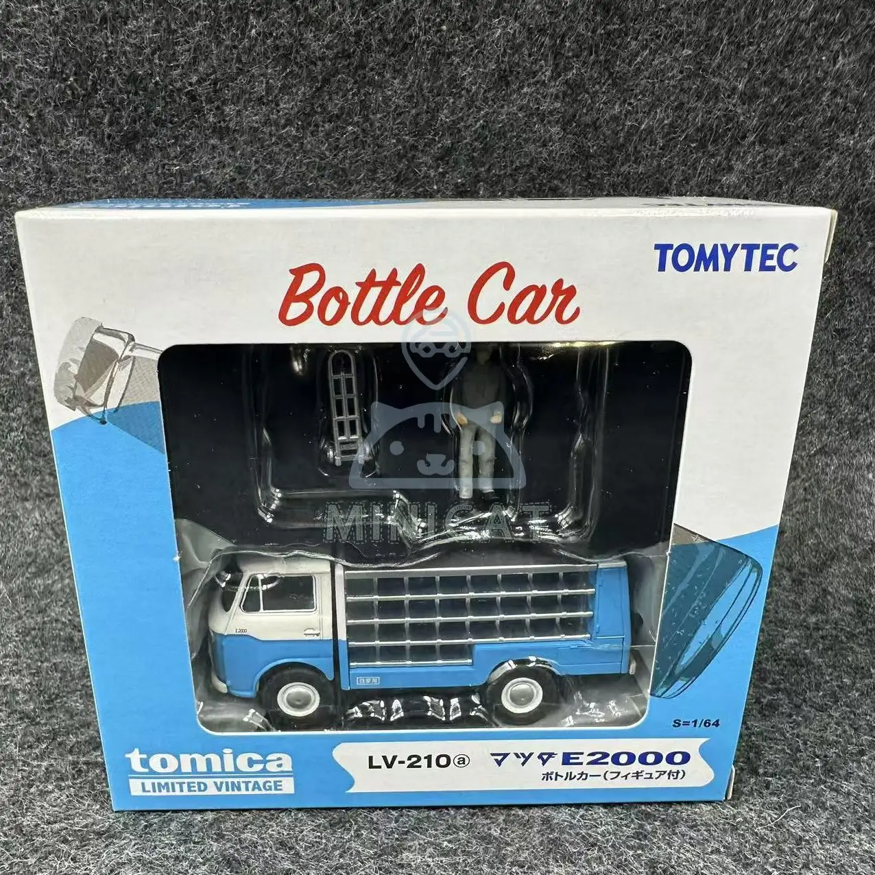 202410 Tomytec TOMICA TLV 1/64 LV-210a Mazda E2000 Bottle Car Die-cast Alloy Car Model Collection Toy Gift