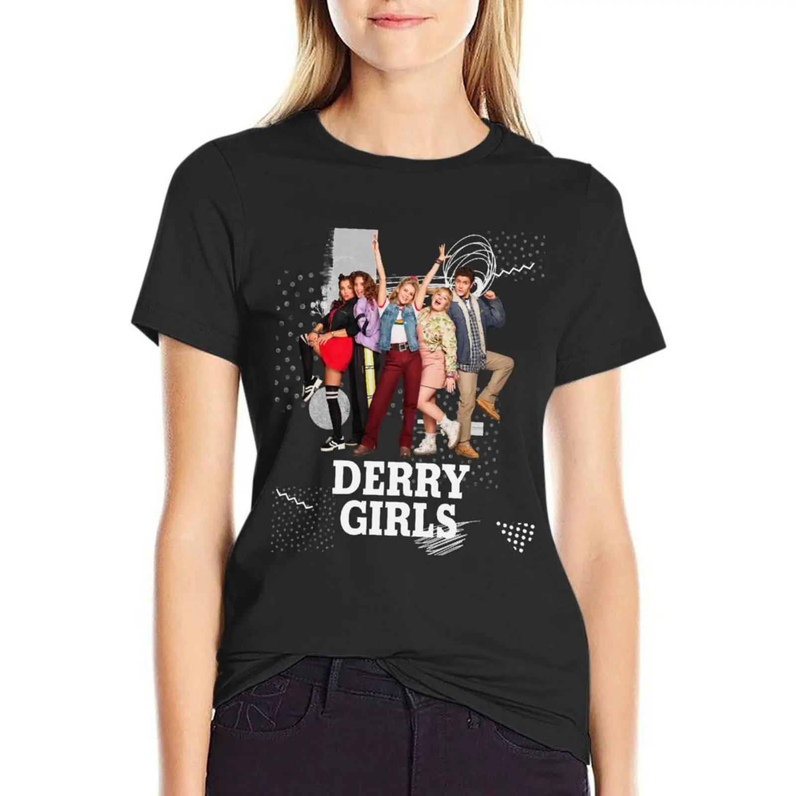 Gifts Idea Derry Girls Gift For Birthday T-Shirt heavyweights quick drying customs tops Women