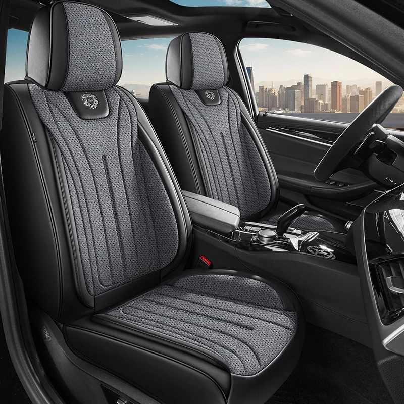 Picture 6: Artificial Suede Full Coverage Car Seat Cover for JEEP Compass Grand Cherokee Commander Wrangler JK Car Accessories