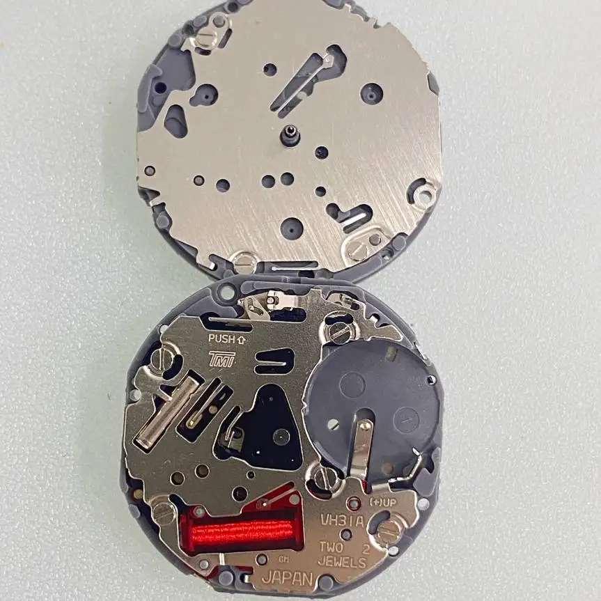 VH31B Sweep Second 3-Hands Quartz Movement Japan TMI Time Module 110 ½ Ligne 1/4 Century for Watch Repair image 5