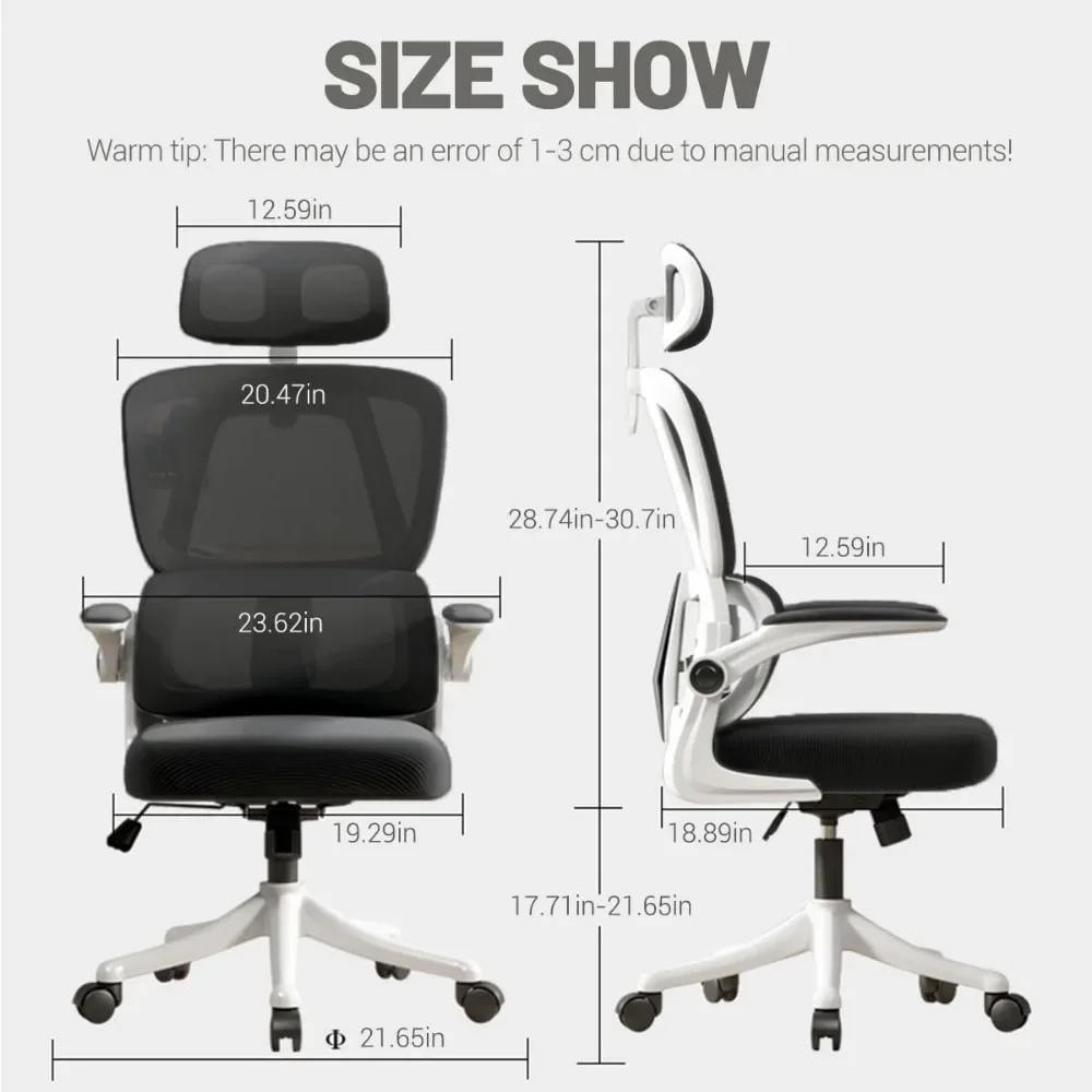 Gamer Stoel Thuis Kantoorstoel Hoge Rugleuning Ergonomische Bureaustoel Met Lendensteun Verstelbare Hoofdsteun Gaming Computer Rugleuning