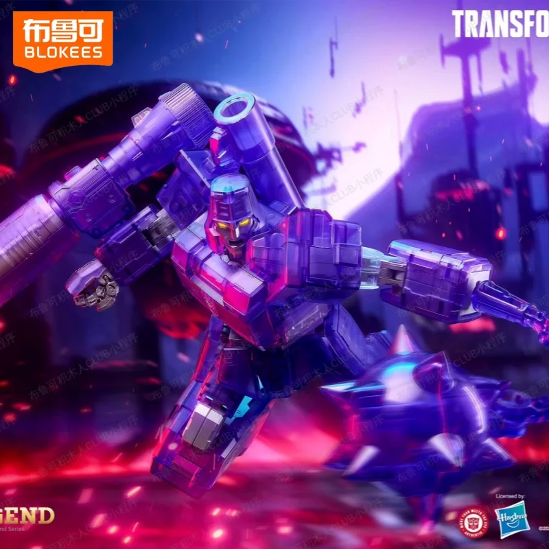 

Новые Blokees Transformers Mech Edition Ae02 G1 Megatron Energy Explosion Ver Megatron Фигурки Собранная модель игрушки в подарок