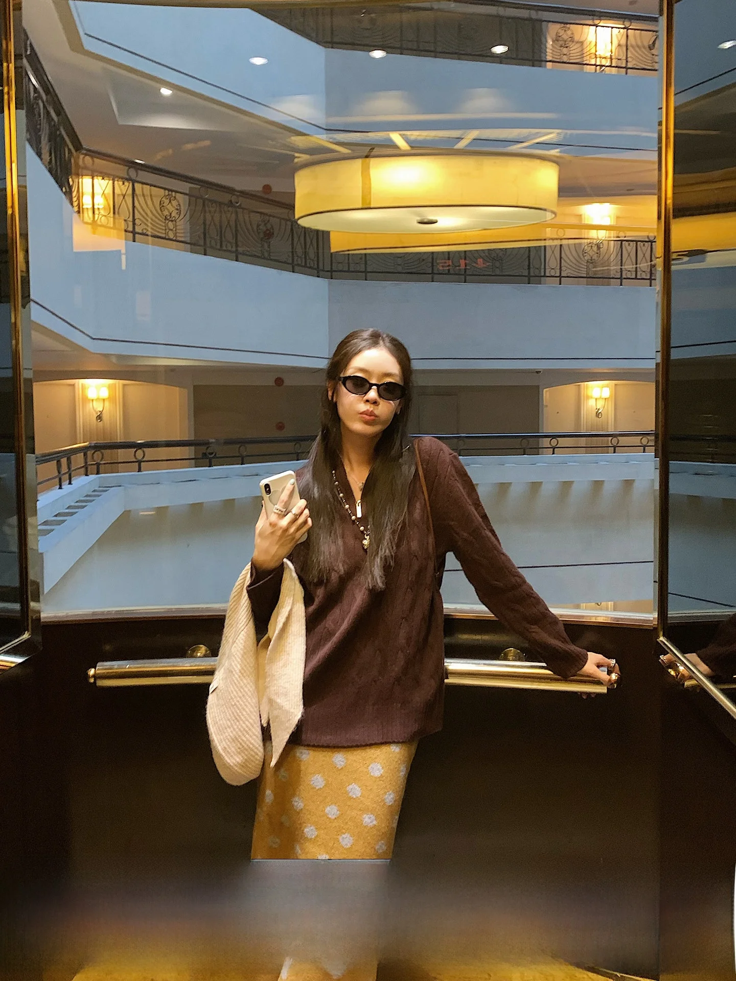 

Stberry Jump Women's Woolen Zipper Twist Sweater Loose Fit Warm Winter Top f High Collar Casual Sle Long Sve Knitwear