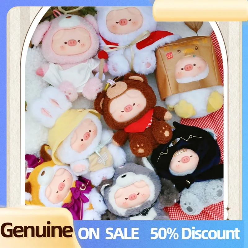 

New Genuine Piko Pig Mysterious Previous Letter Series Blind Box Lovely Trendy Toy Cute Piko Pig Vinyl Dolls Mystery Box Gifts