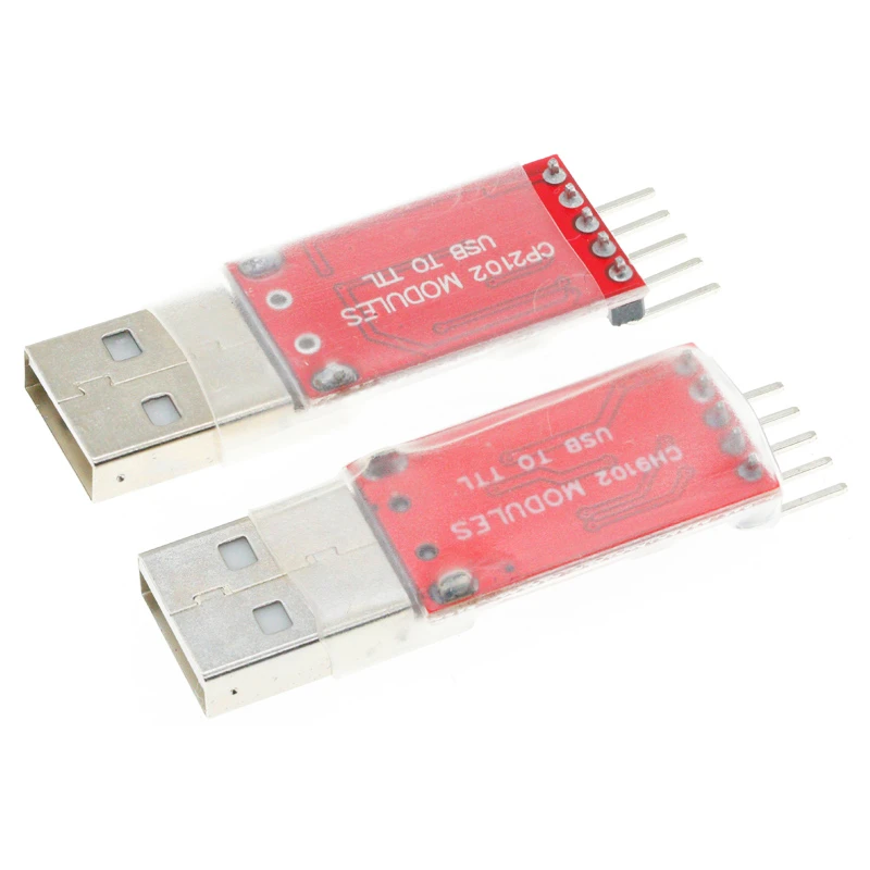 1Pcs CP2102 Modul USB untuk TTL Serial UART STC Download Kabel PL2303 Super Sikat Line Upgrade