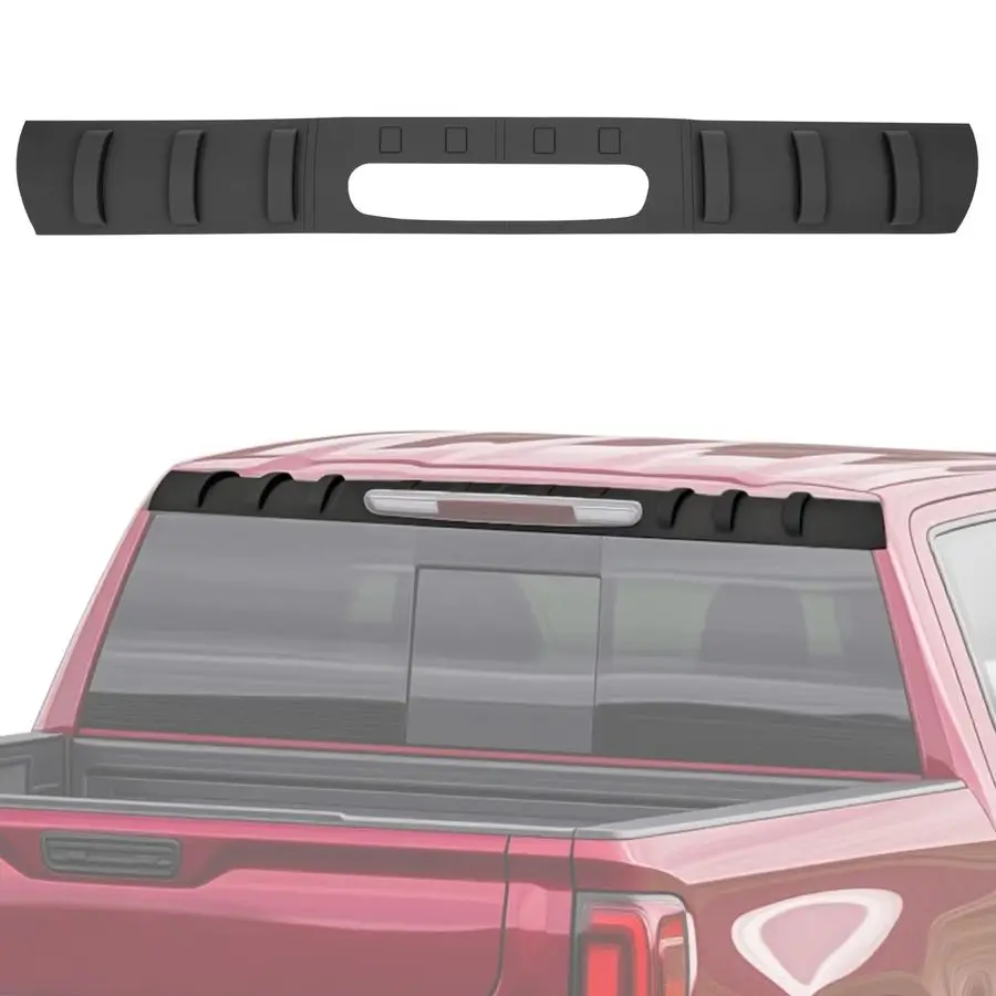 

Спойлер на крышу, совместимый с Chevy Silverado GMC Sierra 2007-2013, защитное крыло на крышу, подходит для Silverado Sierra, аксессуары