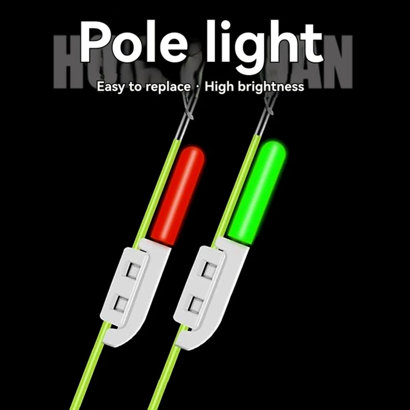 ABKP-Night Fishing Electronic Rod LED Glow Stick Waterproof Luminous Night Sea Float For Sea Fishing Rod No Battery