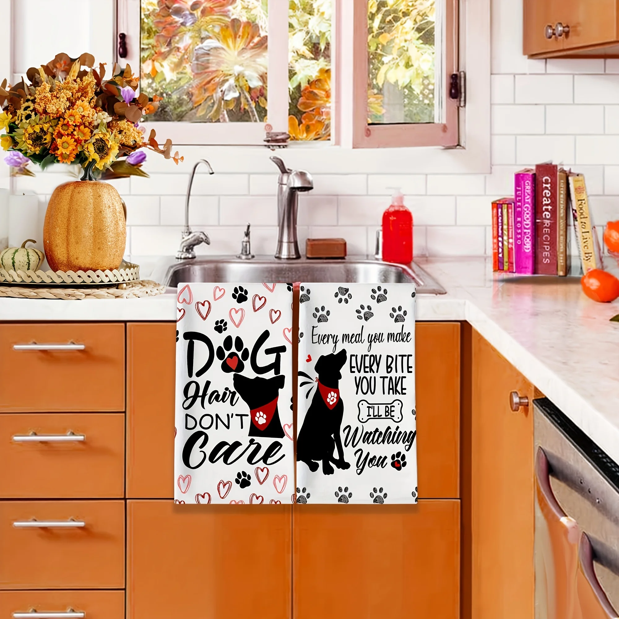 2-Pack Cute Animal Kitchen Tow - Home Textiles Towel Set ulasan dan harga