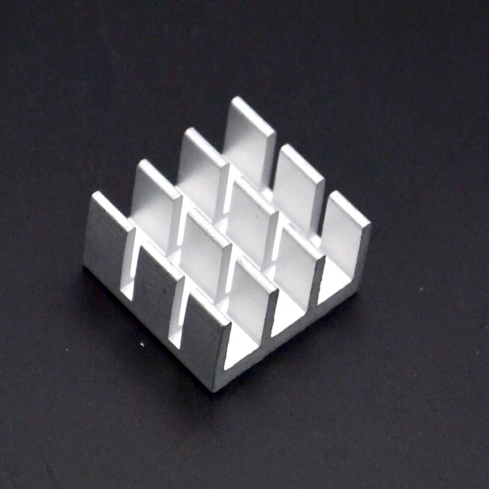 5pcs Heat sink 16*16*10MM (silver slot) high-quality radiator