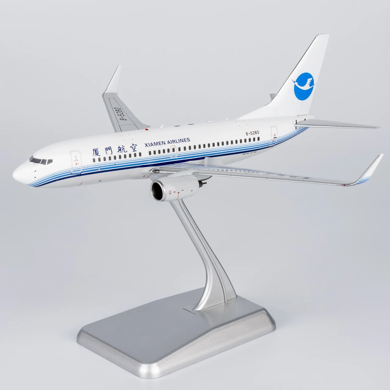 64117 Legierung Sammlerflugzeug Geschenk NG Modell 1:200 Xiamen Airlines Boeing B737-700 Druckguss-Flugzeug Jet-Modell B-5280