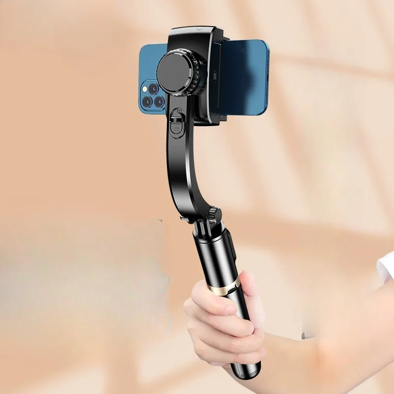 Anti-shake selfie stick Bluetooth self-timer Handheld head stabilizer Mini phone stand desktop tripod