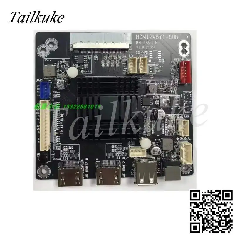 4K Display board BH-4K03-E HDMI to VB1 support USB Play 4K decoding