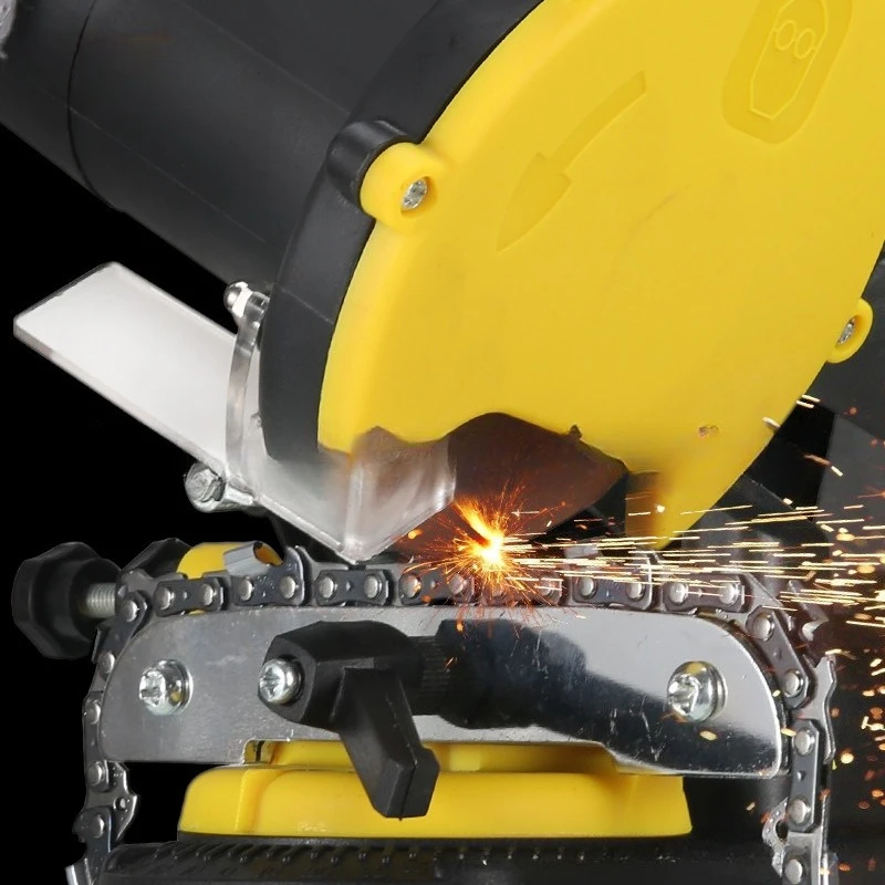 2025 مبراة المنشار الكهربائي طاحونة المنشار سلسلة ملف مبراة سطح المكتب سلسلة grader آلة