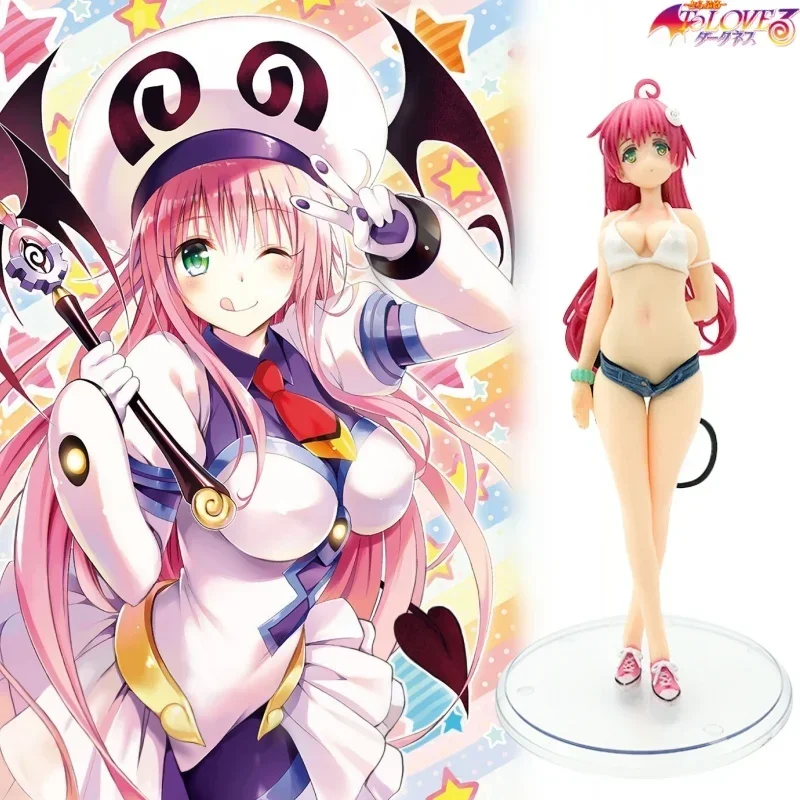 

Аниме To LOVE Ru 22 см Купальник Lala Satalin Deviluke Фигурки Сексуальная Девушка Статуя из ПВХ Модель Куклы Коллекционная Игрушка Подарки Для Взрослых