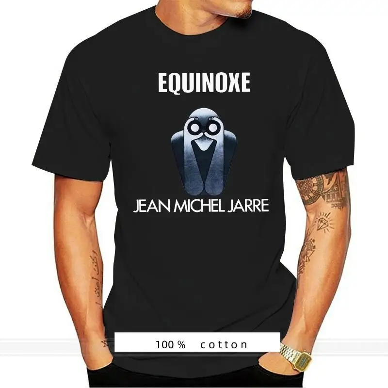 New Summer T Shirts For Men Custom Short Sleeve Jean Michel Jarre Equinoxe Part 5 Tracks Men O Neck Design Tee Shirts