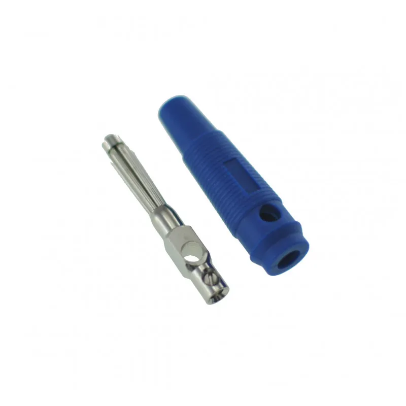 Bp4526 Banana Conector 4mm Blue