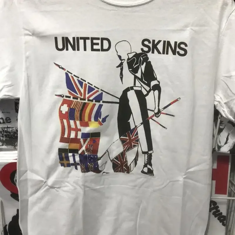 United Skins Original Last Resort Shop Design Skinhead Oi Thug Punk All Sizes