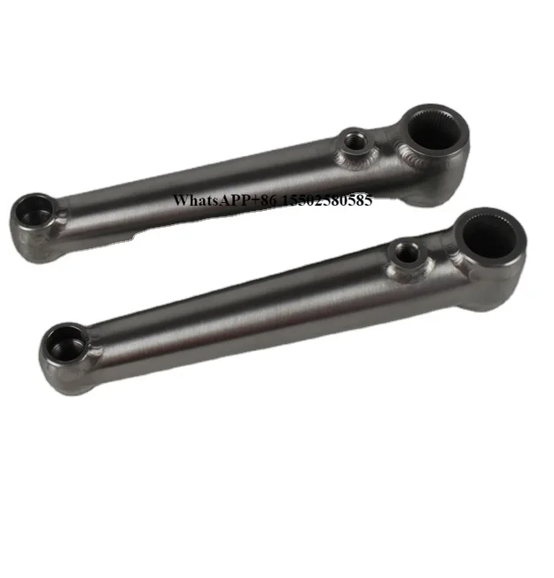 Manivelas Bmx de titânio com diâmetro de 22 mm e comprimento 48T 170 mm