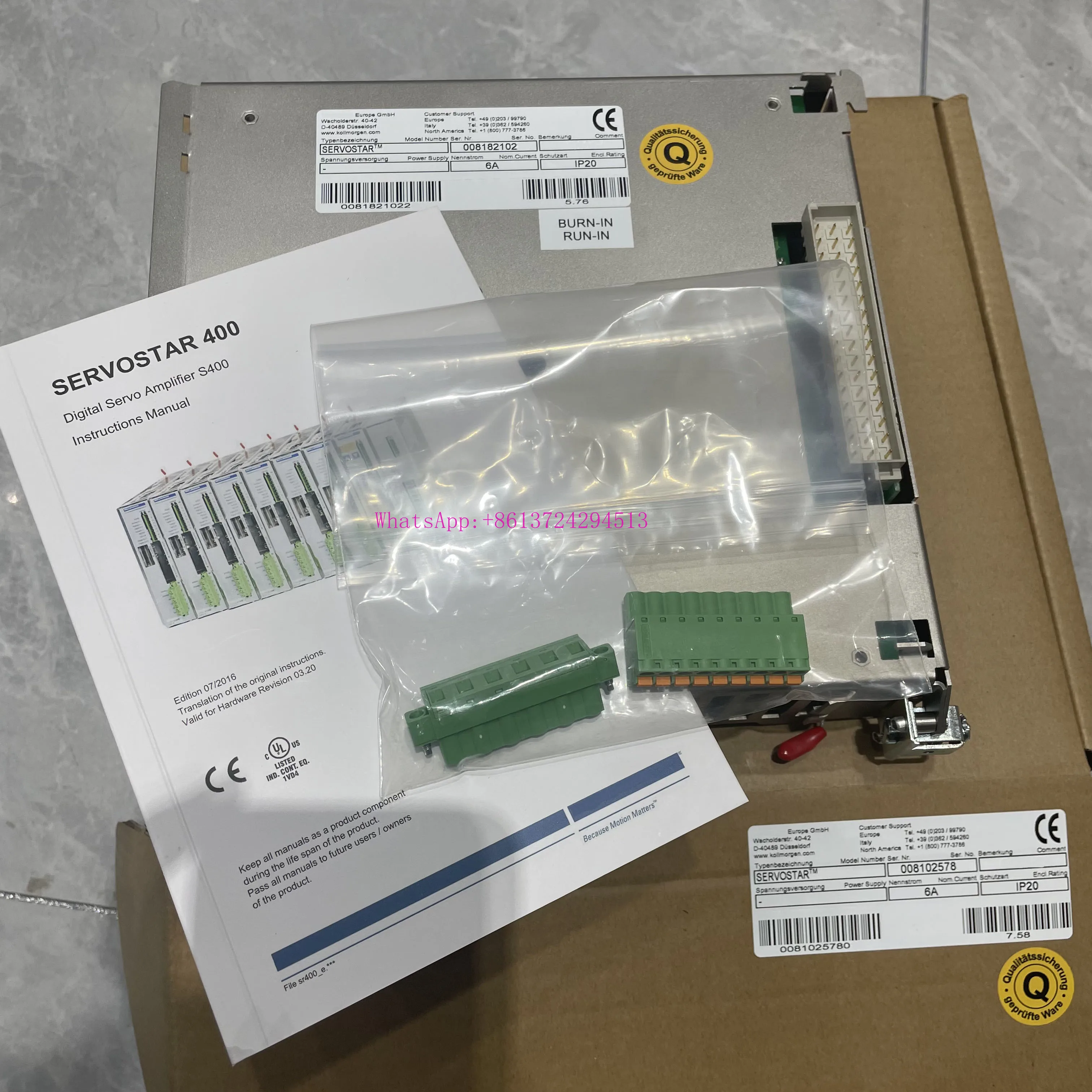 

1PC New Servo Drive SERVOSTAR 446M-C S446M-CA In Box Expedited Shipping