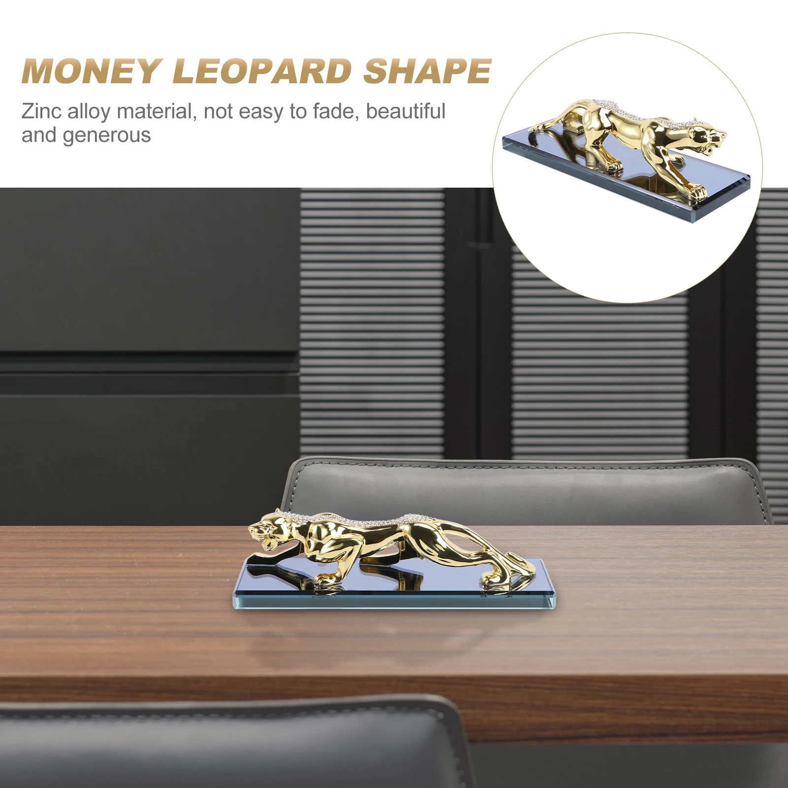 

1Pcs Luxury Leopard Car Ornament Air Freshener Gift Essential Oil Auto Interior Decoration Fashion Style