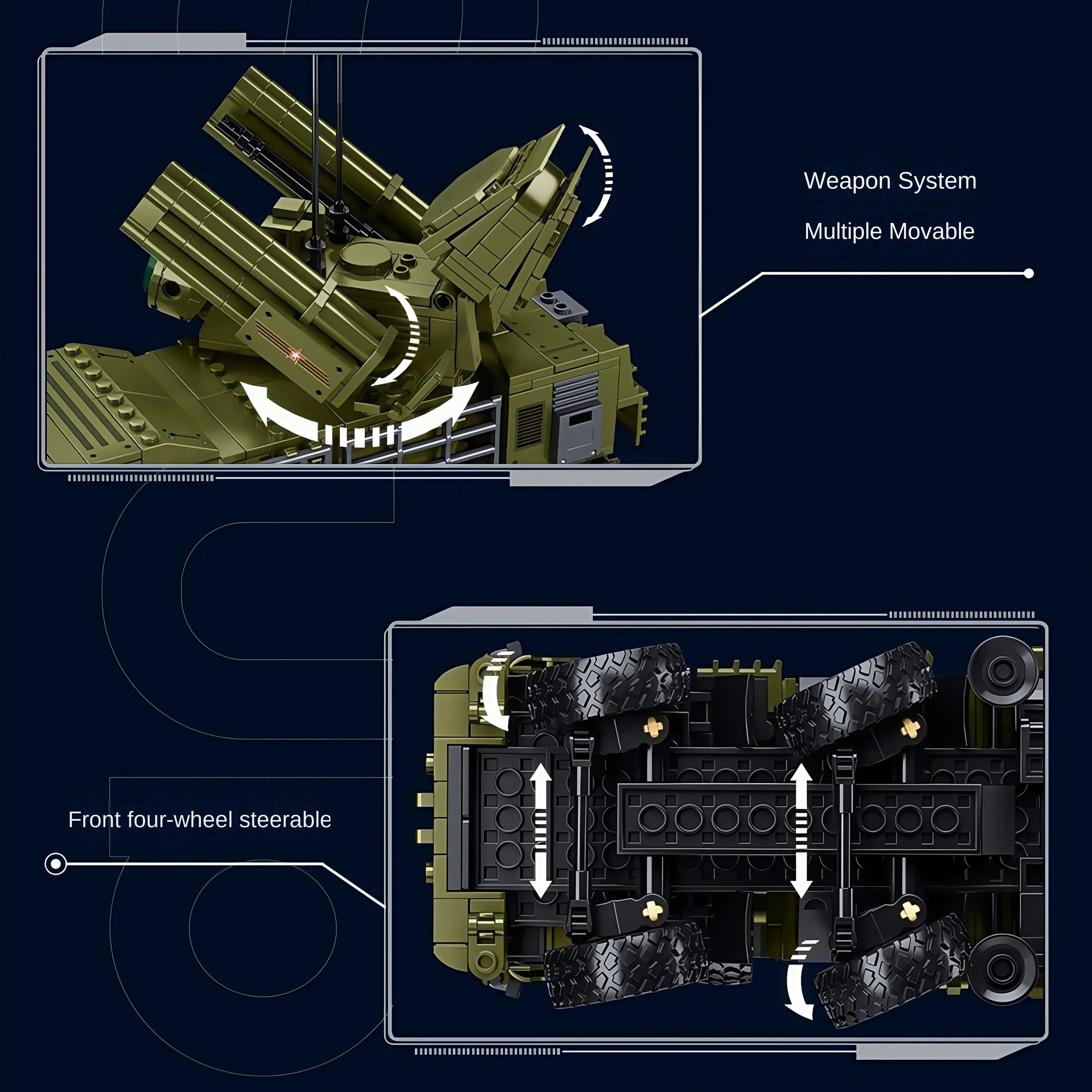 مكعبات بناء نموذجية مدرعة مضادة للطائرات بمقياس 1:35، مناسبة للهدايا وعشاق السيارات والمتجمعين.