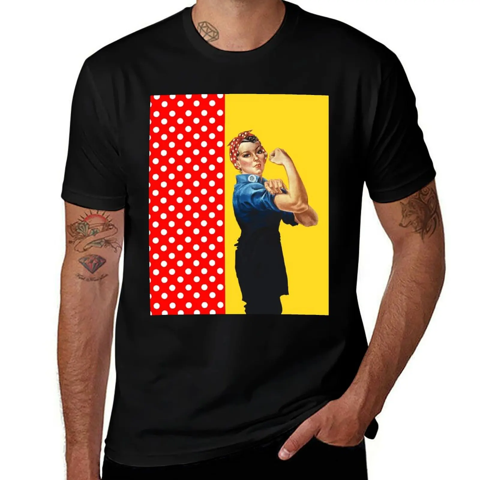 

Rosie and Polka Dots T-Shirt anime tshirt t shirt man casual man t shirt summer T-Shirt