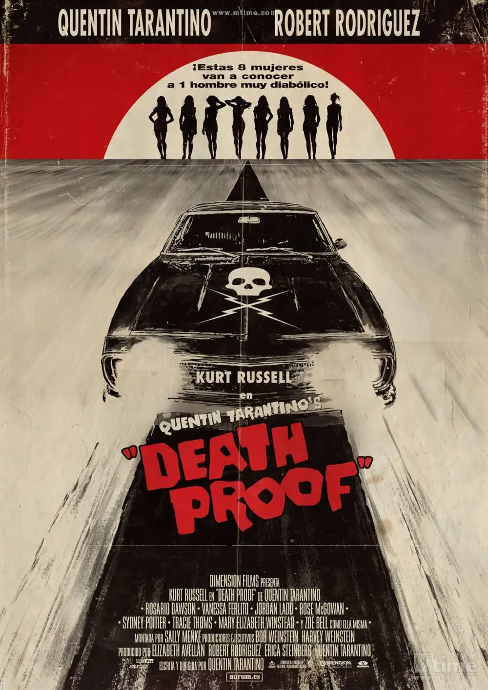 Hot Rare movie Death Proof 2007 Art SILK POSTER Wall Art Home Decorative painting