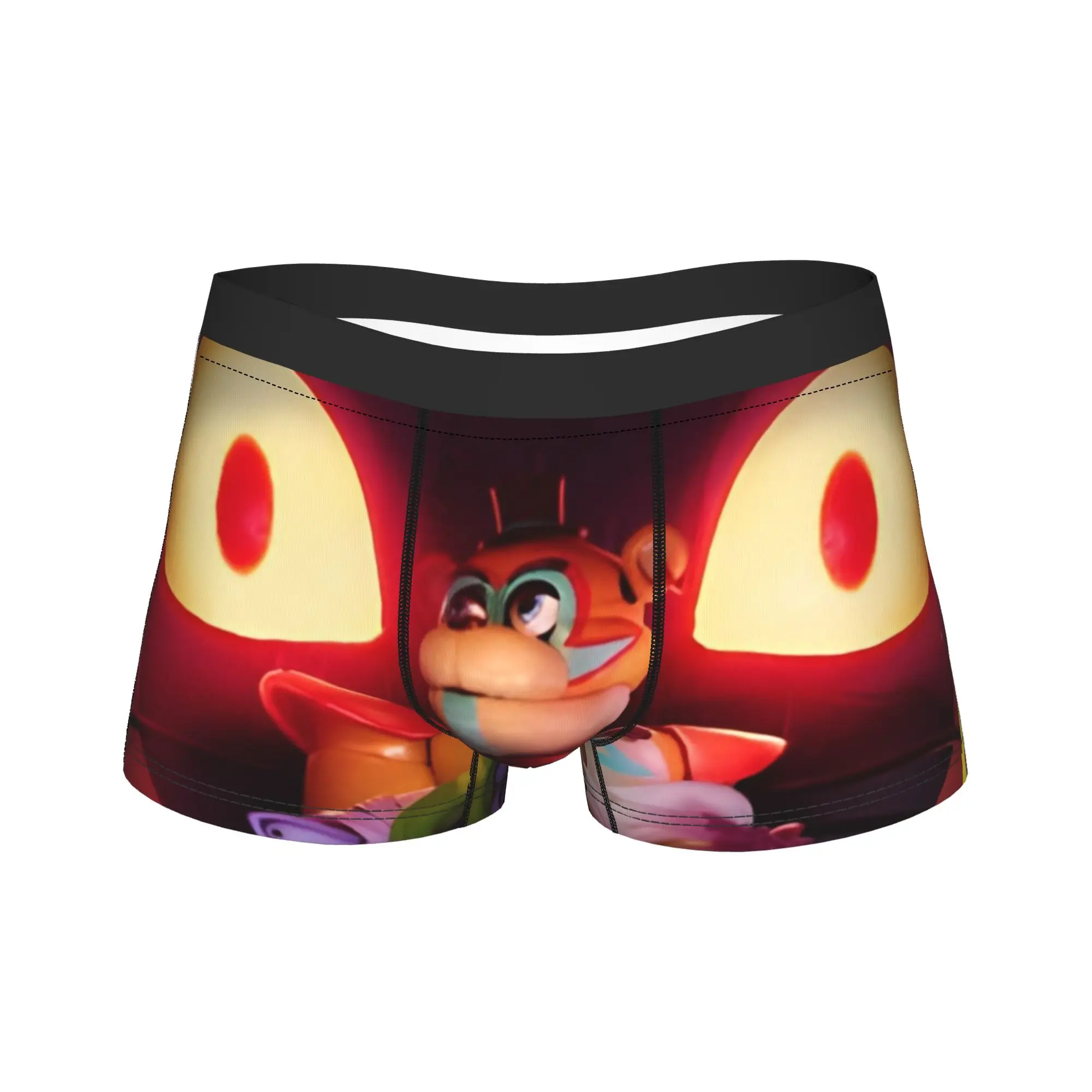 

Funny Boxer Movie FNAF Shorts Panties Briefs Men Underwear Game Breathable Underpants for Male Plus Size
