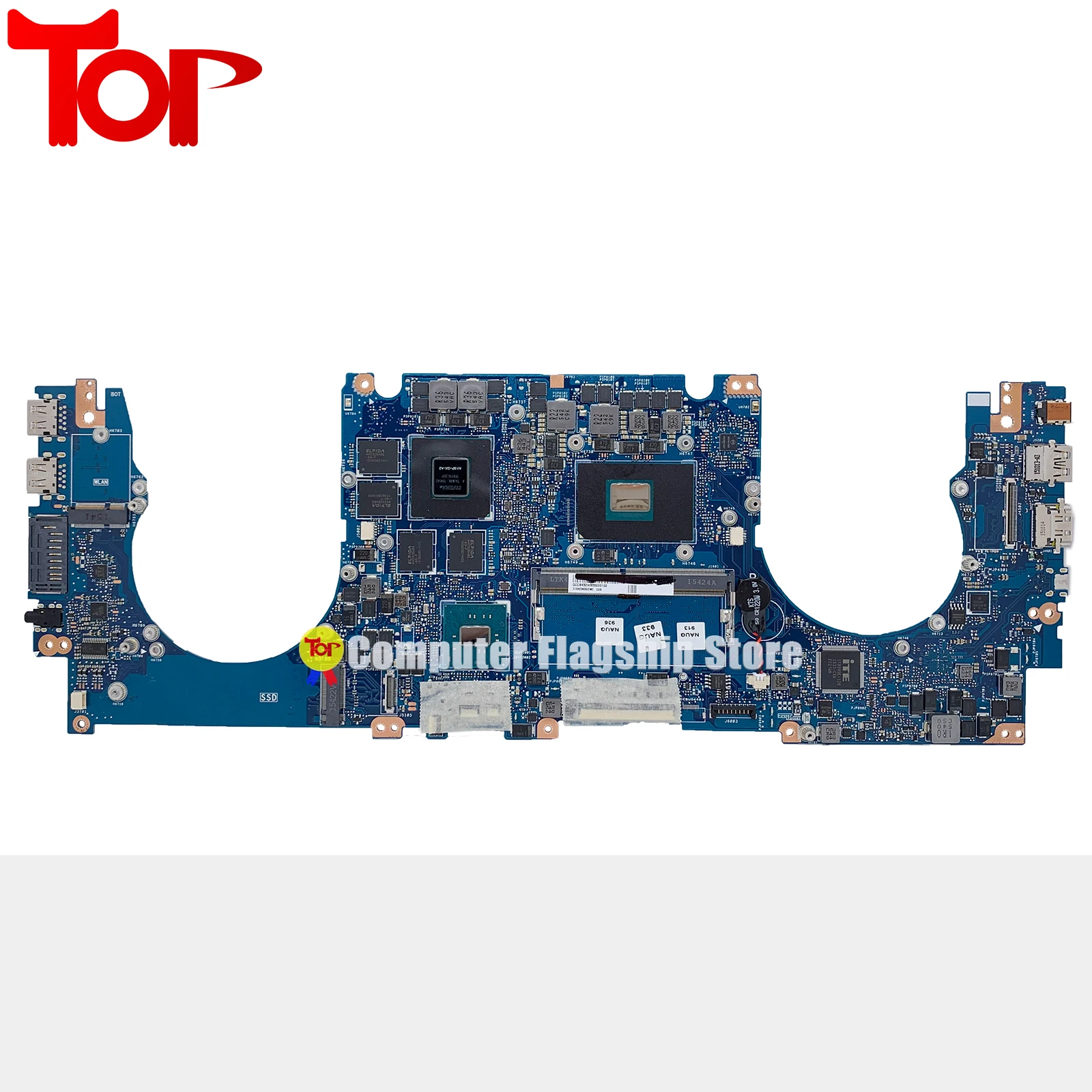 KEFU N501VW Laptop Motherboard For ASUS N501V G501VW UX501VW UX501V i7-6700HQ 8G-RAM GTX960M 2G/4G Mainboard 100% Working