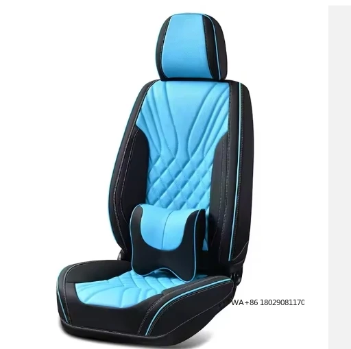 

Luxury Sports-Design 5-Piece Leather Car Seat Cover Made of PU PVC and Polyester Accessories for Renault Car Interior