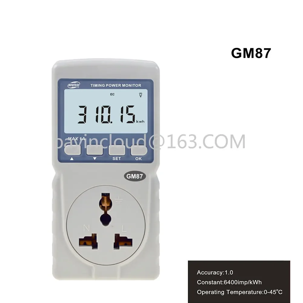 Electricity Usage Monitor Power Meter Plug micro power monitor