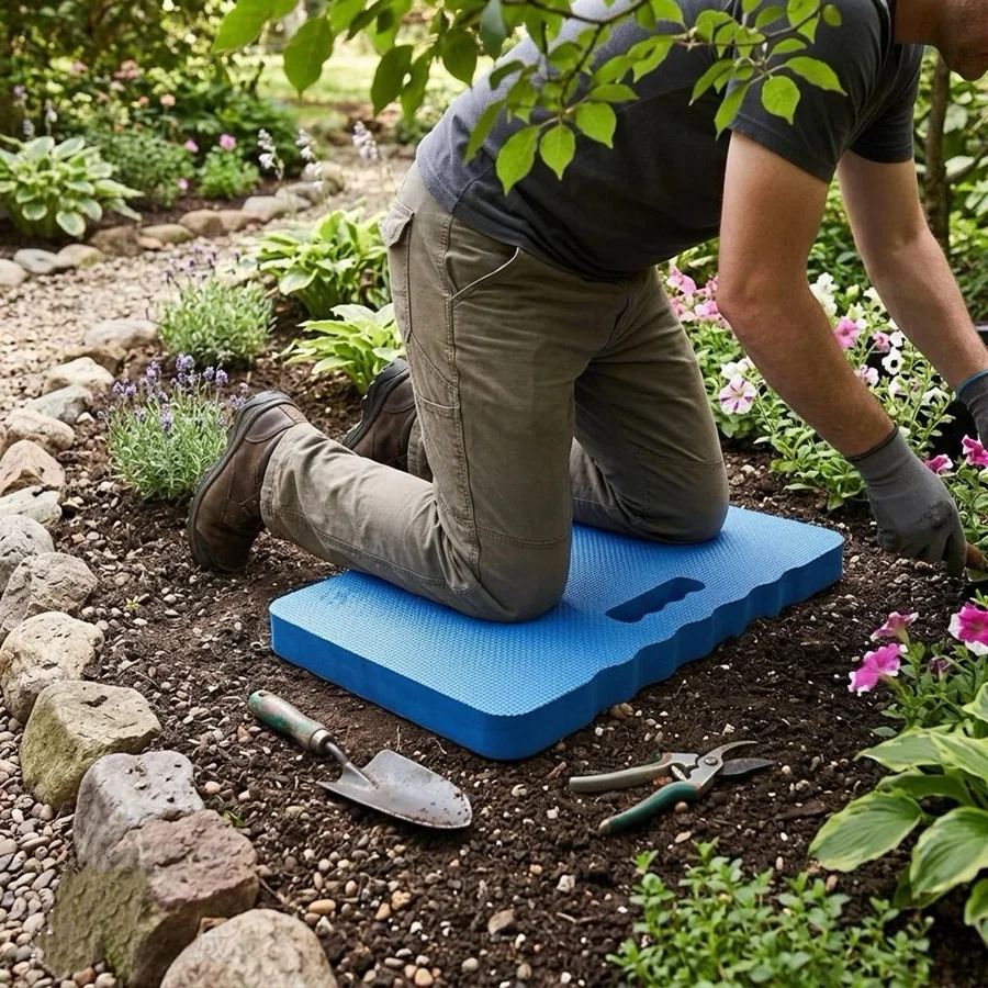 Outdoor Kneeling Mat Pad Waterproof Garden Kneeler Bath Floor High Density Foam Cushion Protection Garage Soft Sport Antiskid