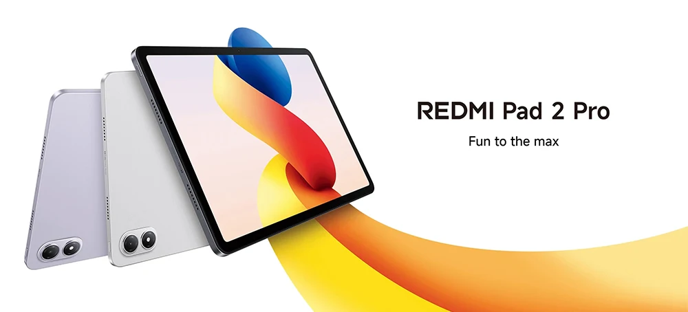 Xiaomi Redmi Pad 2 Pro WIFI Global Version 12.1' 2.5K 120Hz Refresh Rate 12000mAh Battery Snapdragon® 7s Gen 4 Mobile Platform