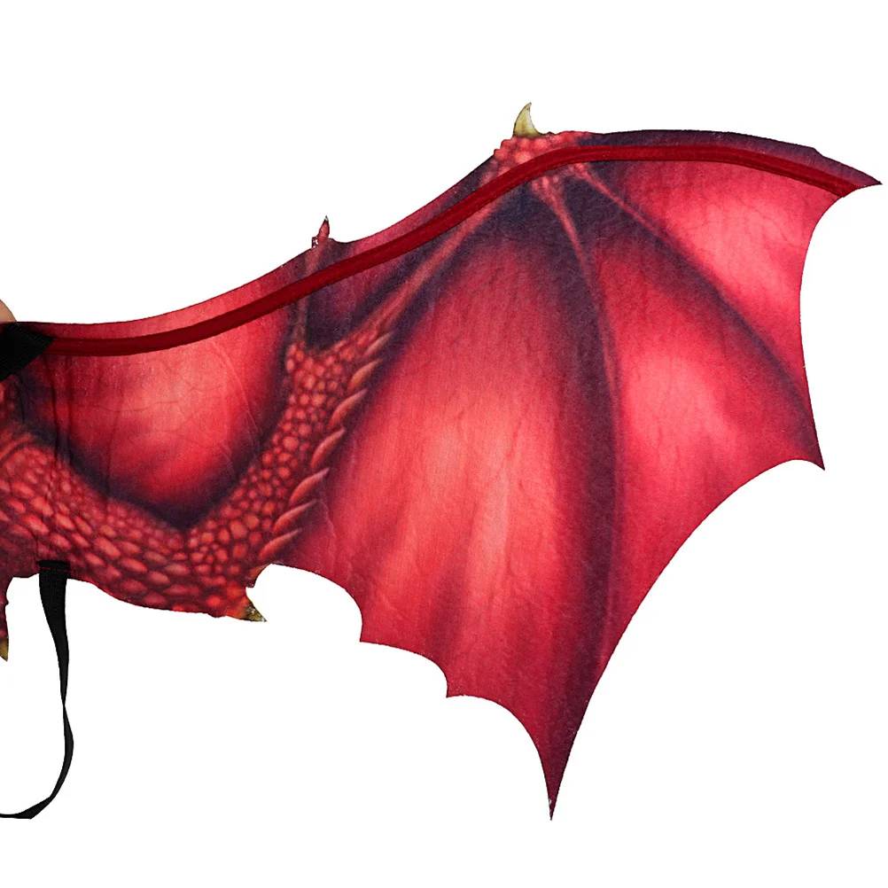

Red Halloween Lifelike Cosplay Prop for Stage Performance Adults Dragon Costume Wing Cosplay Accessory