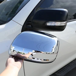 YOYOi For Toyota Land Cruiser Prado FJ150 150 2010 - 2018 Auto ABS Chrome Side Rearview Mirror Cap Cover Trim Accessories