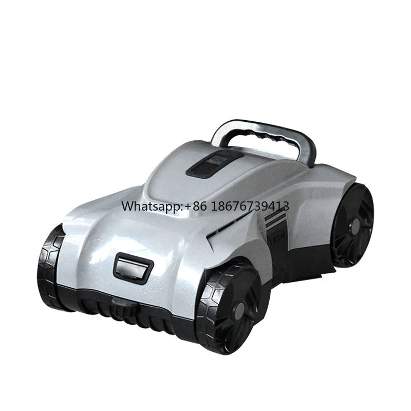 Cordless Pool Robot Strong Suction Dual Motors Swimming Pool Cleaner Robot Automatic