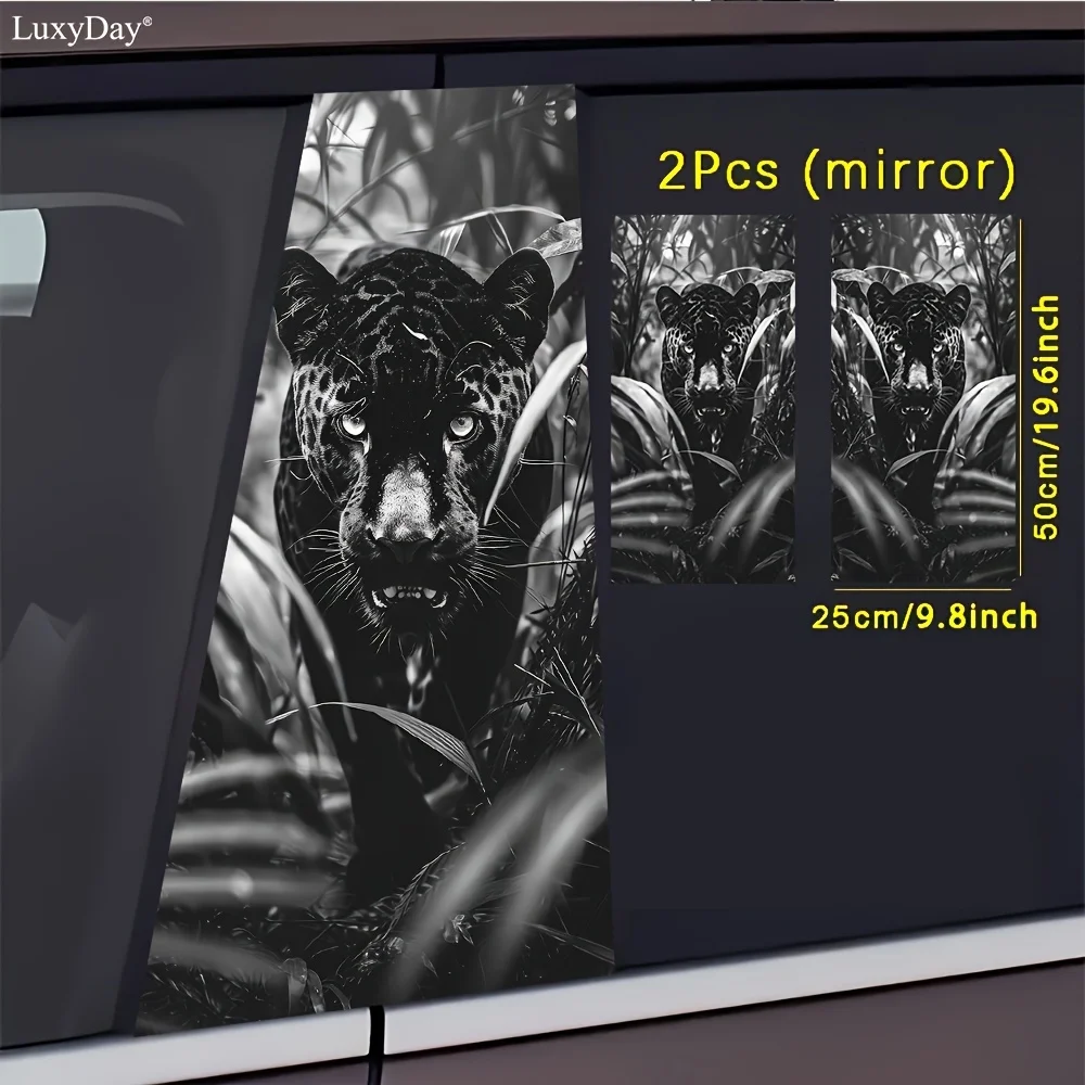 Luxyday has launched a two-pack Shadow Panther sticker set for your car. This self-adhesive sticker is waterproof