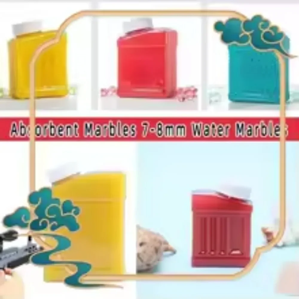 7-8 مم 50000 قطعة جل بيرستر رصاصات الذخيرة سبلات عبوة لعبة 416/AK #1